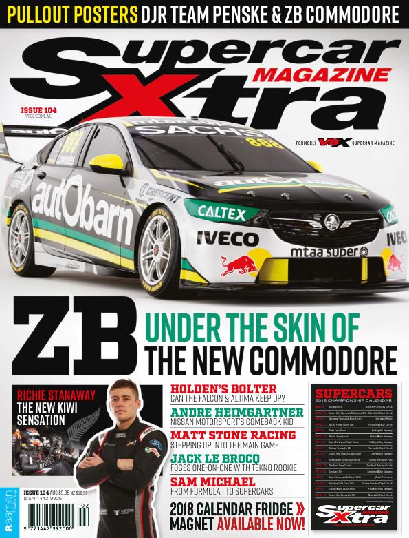 Журнал V8X Supercar issue 104 2018